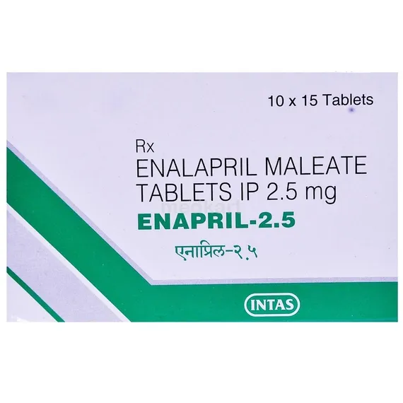 enapril 2.5mg tablet 15's